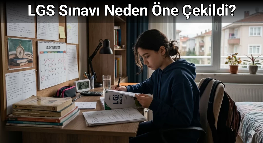 LGS Sınavı Neden Öne Çekildi?